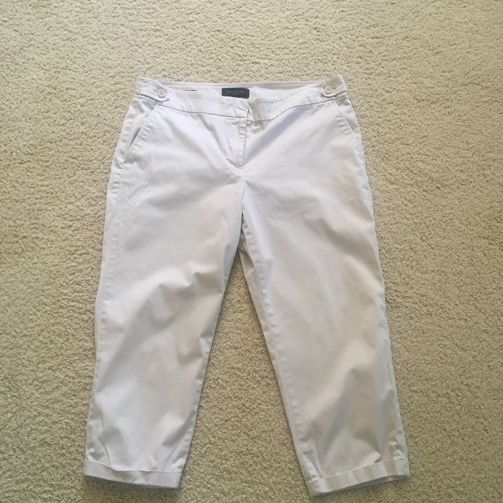 Talbots cropped pants
